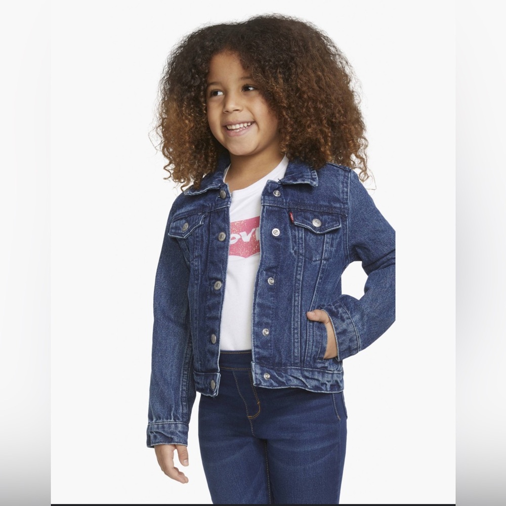LEVI Indigo Jean Jacket Size 12-13 Years